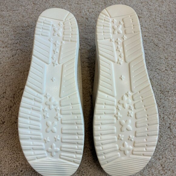 NWOT Women's Corduroy Faux Fur Slip-On Shoe Loafer Size 7 - Picture 7 of 7